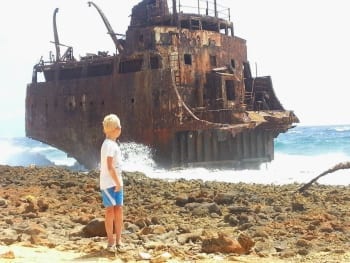 Shipwreck Klein Curacao