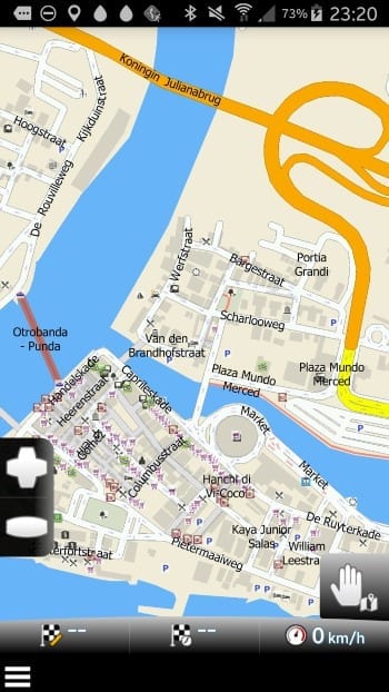 offline navigatie Curacao Mapfactor Navigator