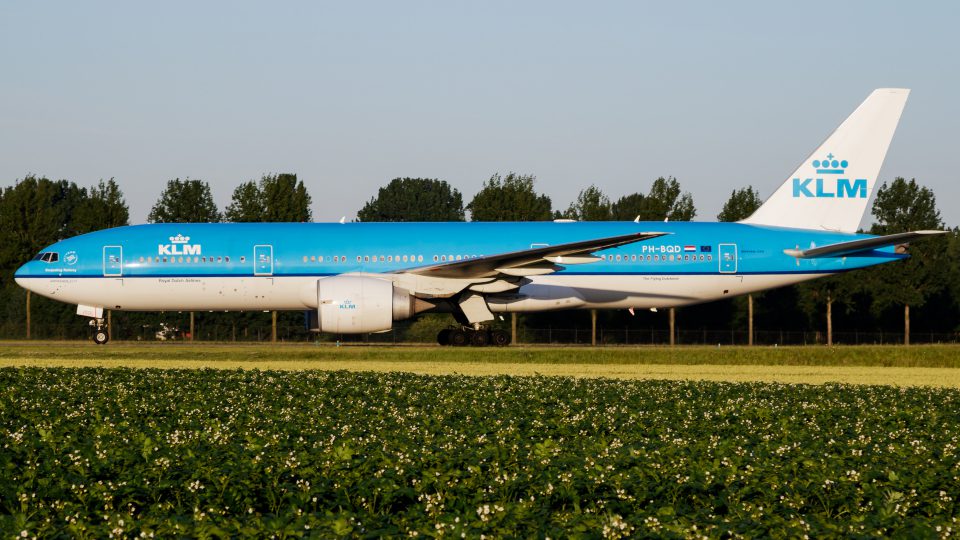 KLM Curacao Boeing 777-200