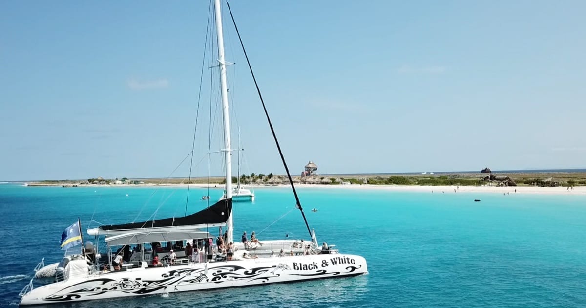 Klein Curacao catamaran Black White BlueFinn Curacao