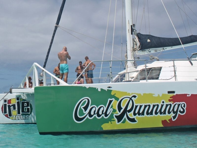 catamaran cool runnings klein curacao irie tours