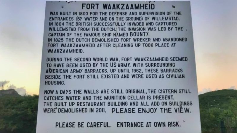 fort waakzaamheid curacao info 800x450 1