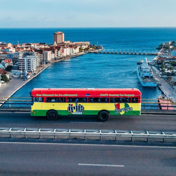 Willemstad de ônibus em Curaçao