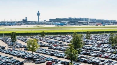 P3 Lang Parkeren Schiphol parkeerterrein