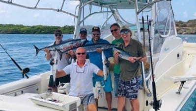 diepzee vissen curacao priveboot