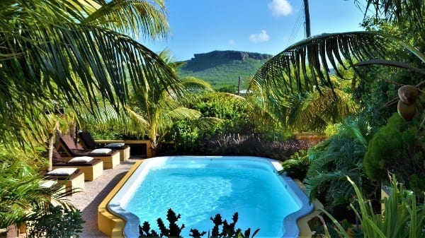 Jan Kok Lodges Curaçao zwembad