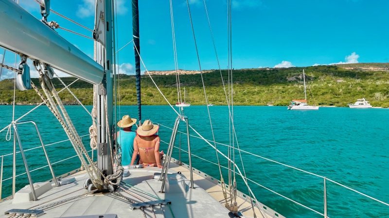 Passeio particular de iate em Curaçao