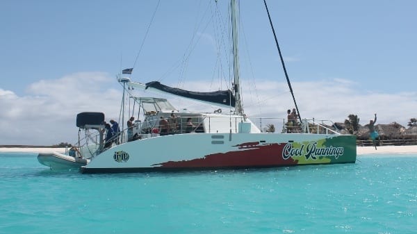 Cool Runnings catamaran Klein Curaçao Irie Tours