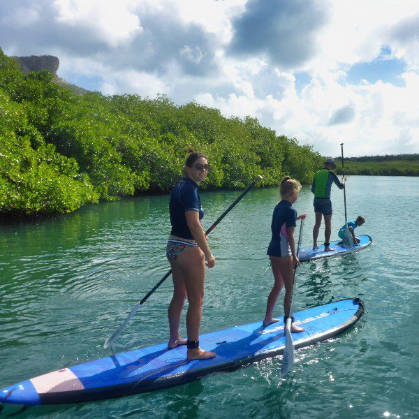 Sup Curacao met kinderen