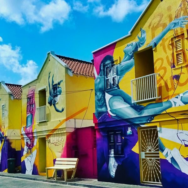 City tour Curacao street art
