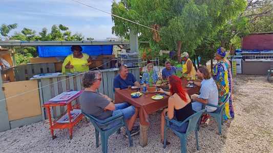 local food walk curacao otrobanda