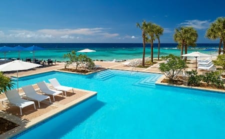 Marriott Curacao zwembad strand