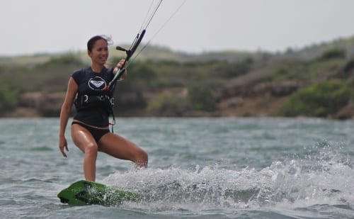 aprender kitesurf em curaçao