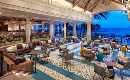 Curacao Marriott lobby
