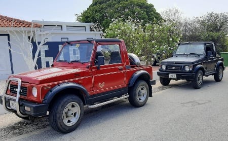 Curacao terreinwagen huren