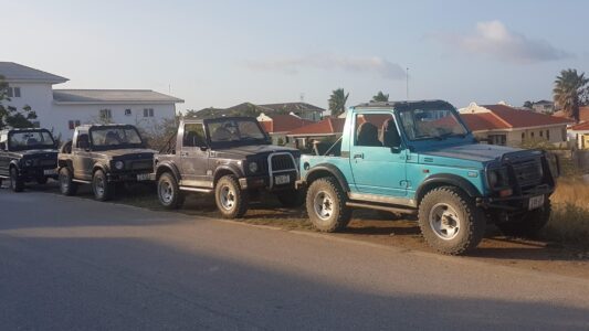 Curacao Jeep huren terreinwagen