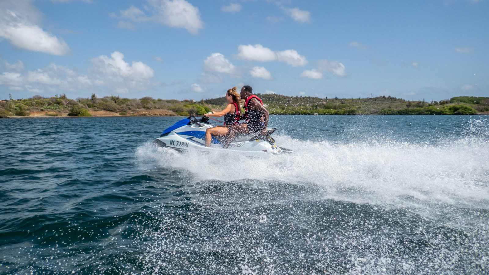 jet ski tour curacao spanish water