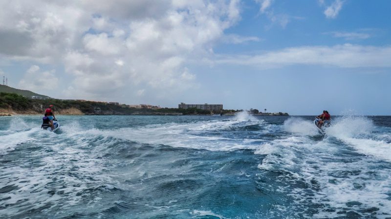 jetski curacao open zee piscadera guided tour 800x450 1