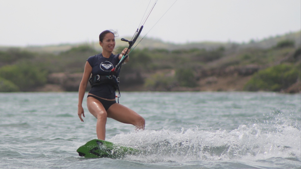 kitesurfing curacao Awa Salu