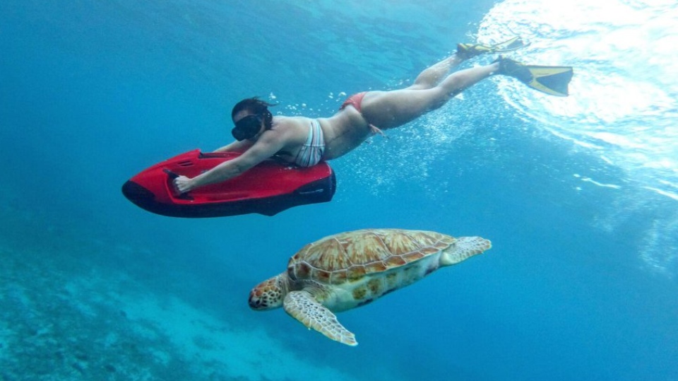 seabob curacao underwater scooter