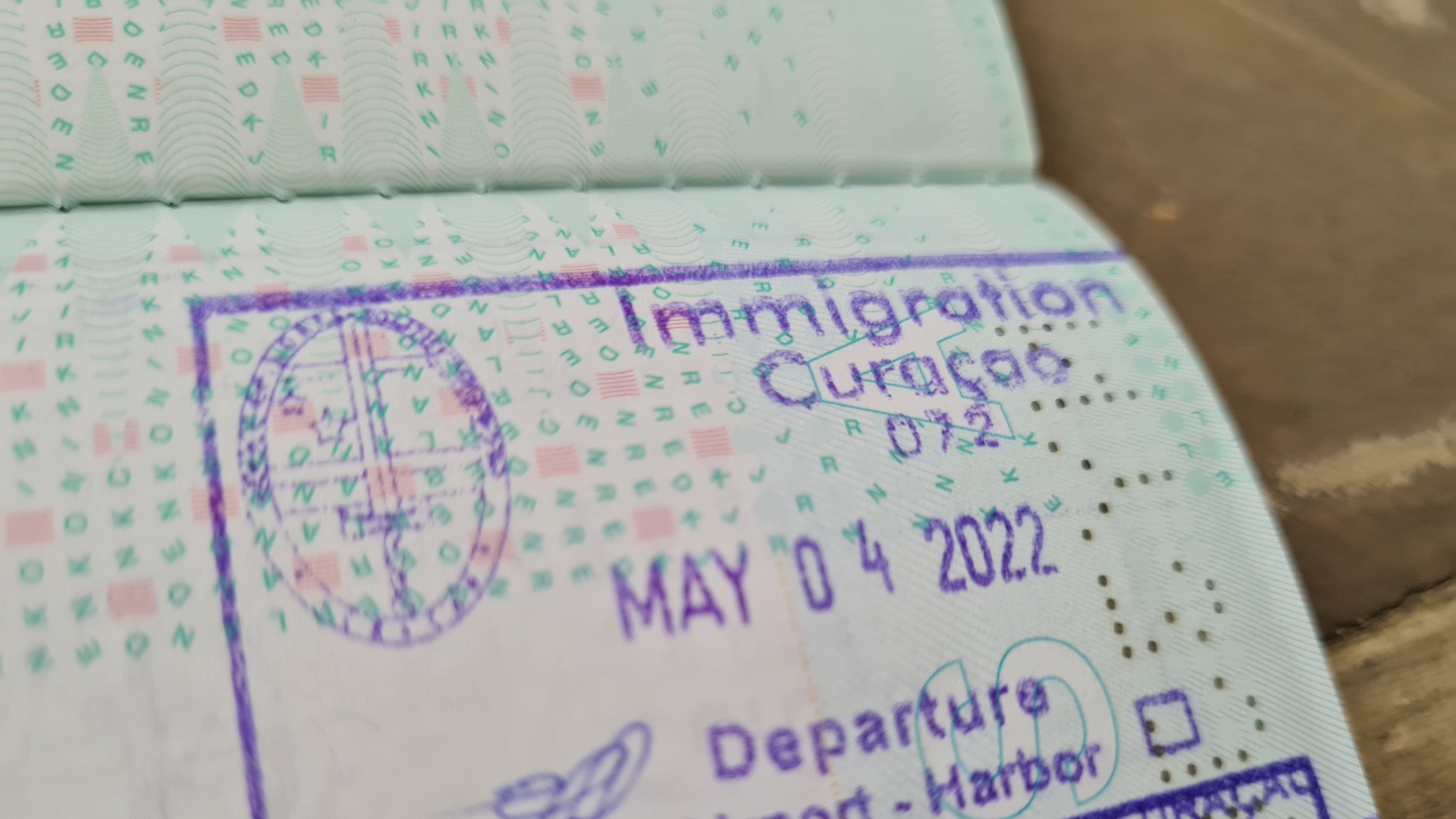 DI Card Curacao immigratiekaart