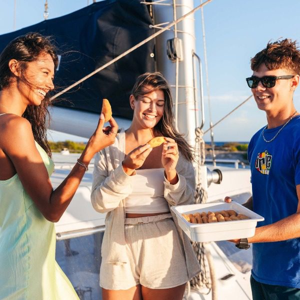 Sunset Sail Irie Tours sunset snacks