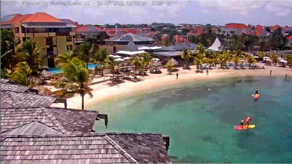 webcam Curacao Avila Beach Hotel
