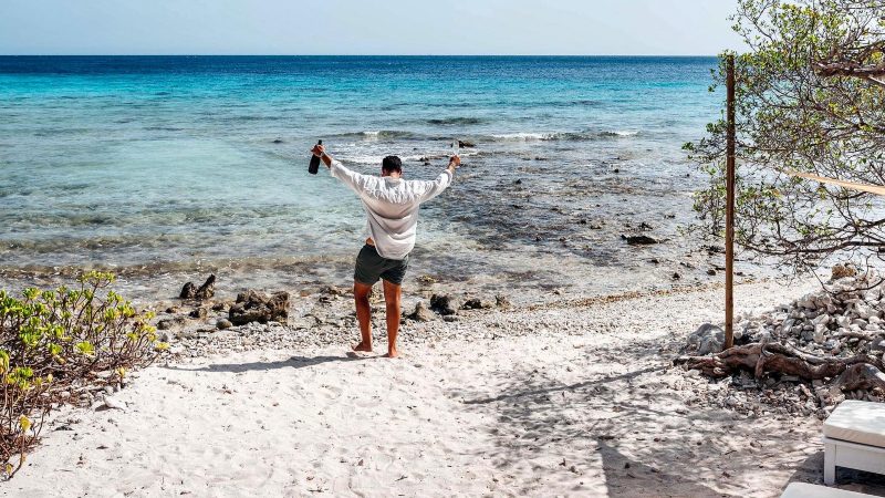 Private Beach & Picnic 7 private beach Curacao happy proposal 800x450 1