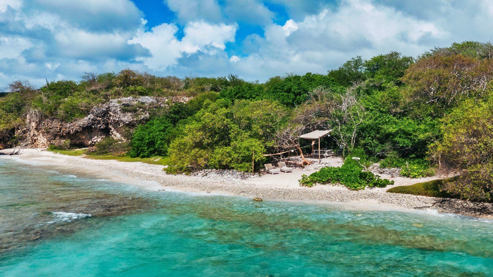 Private Beach Curacao prive strand