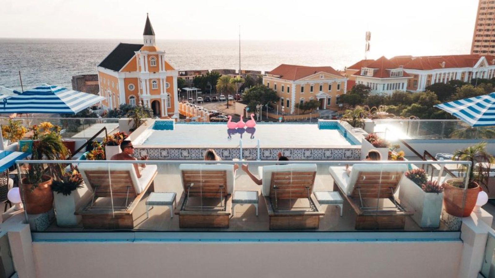 Elements hotel Curacao dakterras
