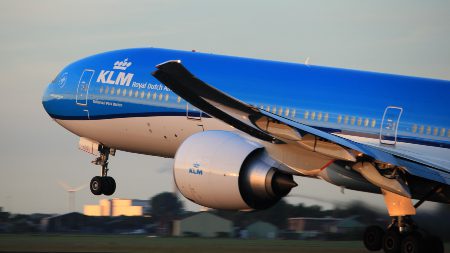 klm boeing 777 curacao