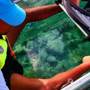 Canoa de fundo transparente Curaçao