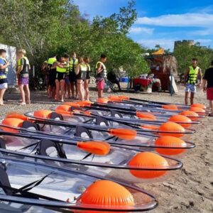 Crystal Clear Curacao Canoe