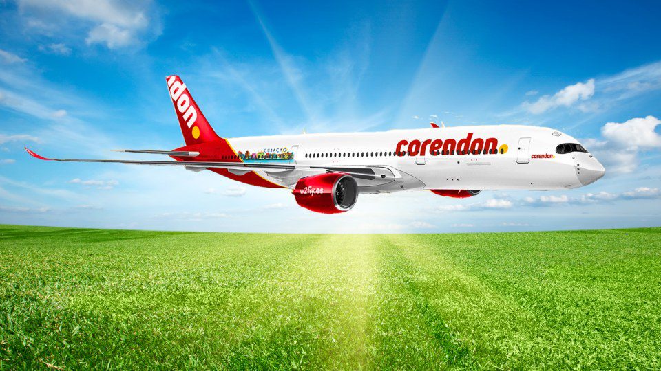 Corendon Airbus A350-900 naar Curacao