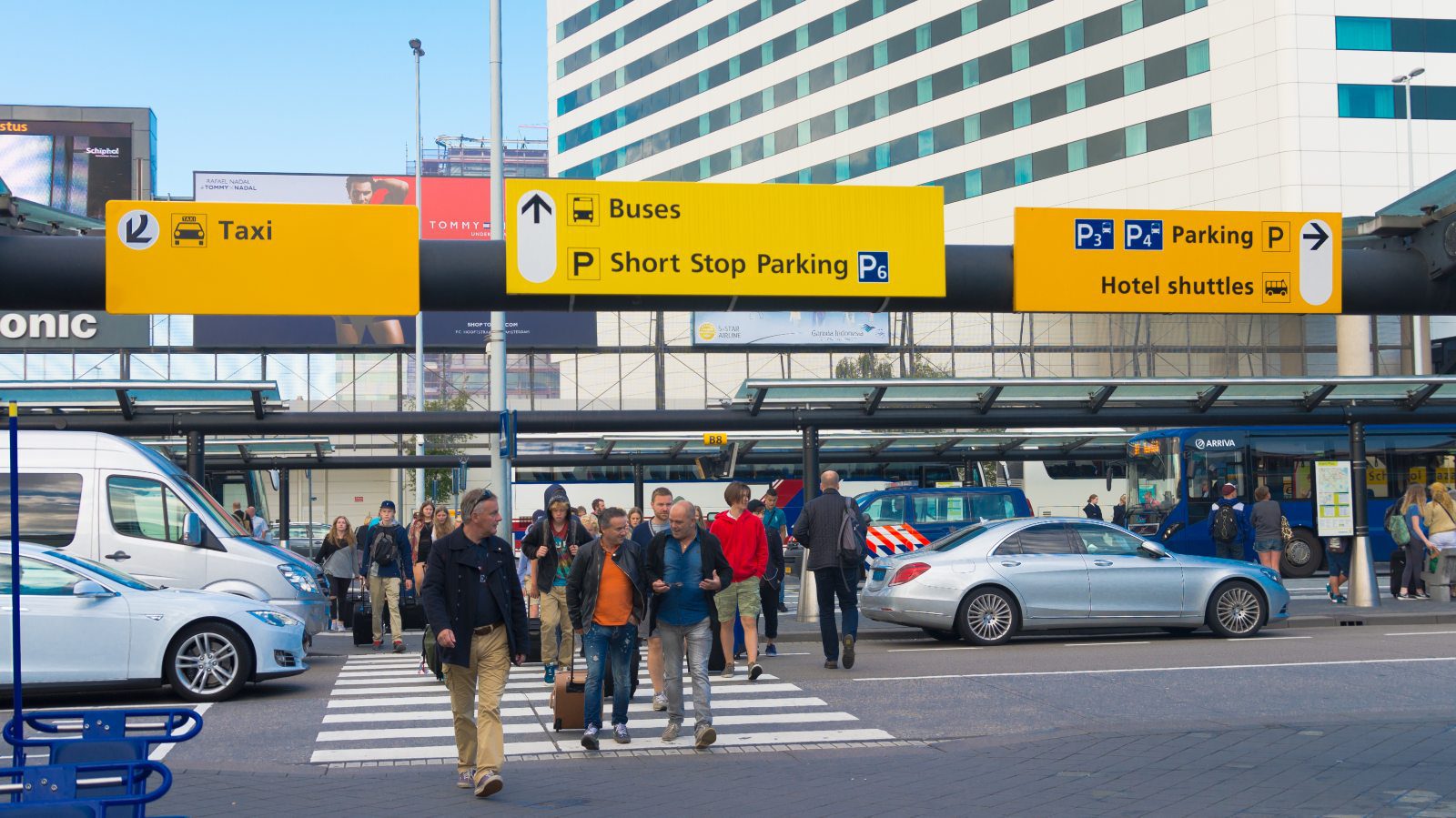 parkeren schiphol