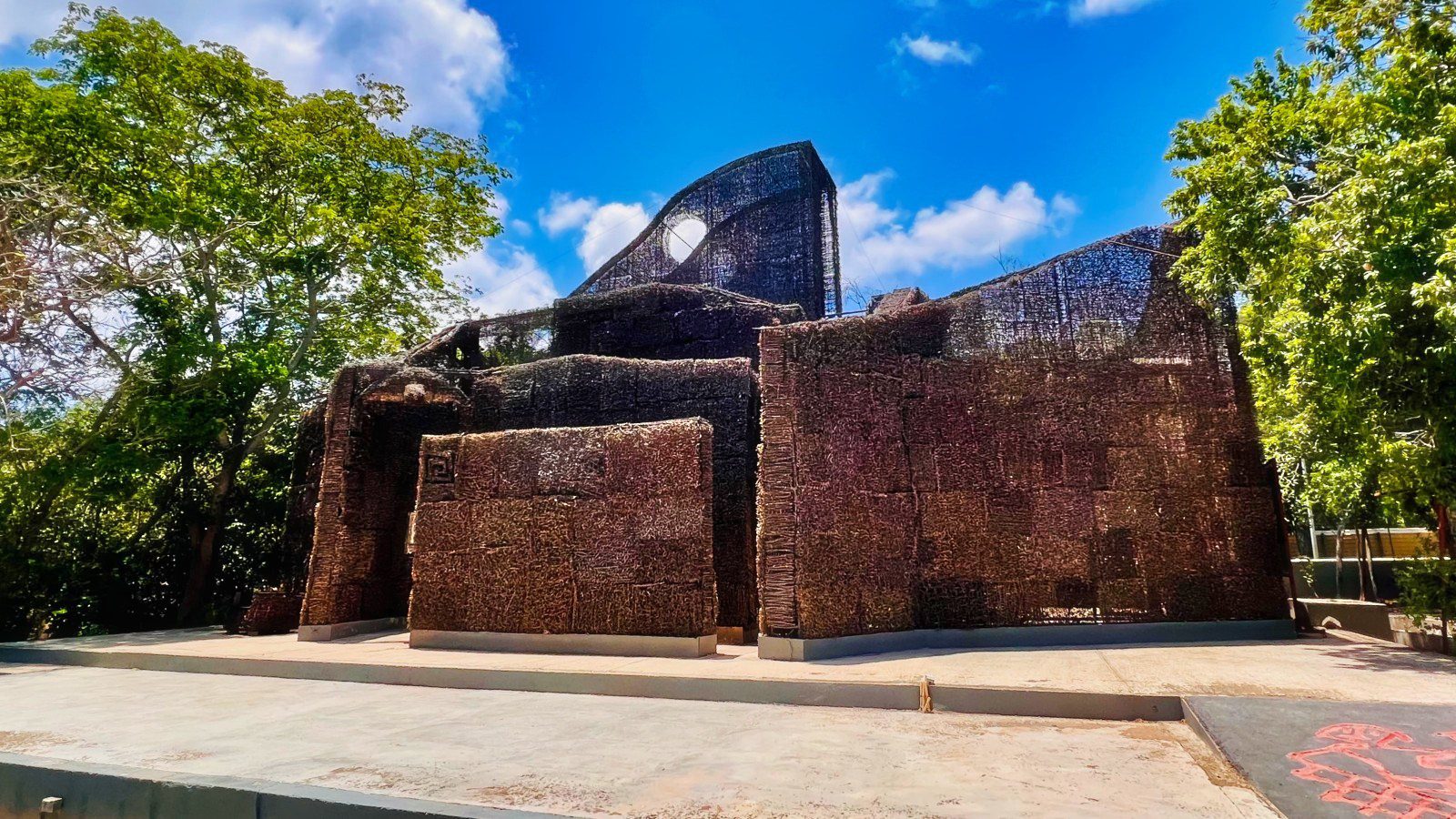 Catedral de Espinas Casa de campo Bloemhof Curaçao