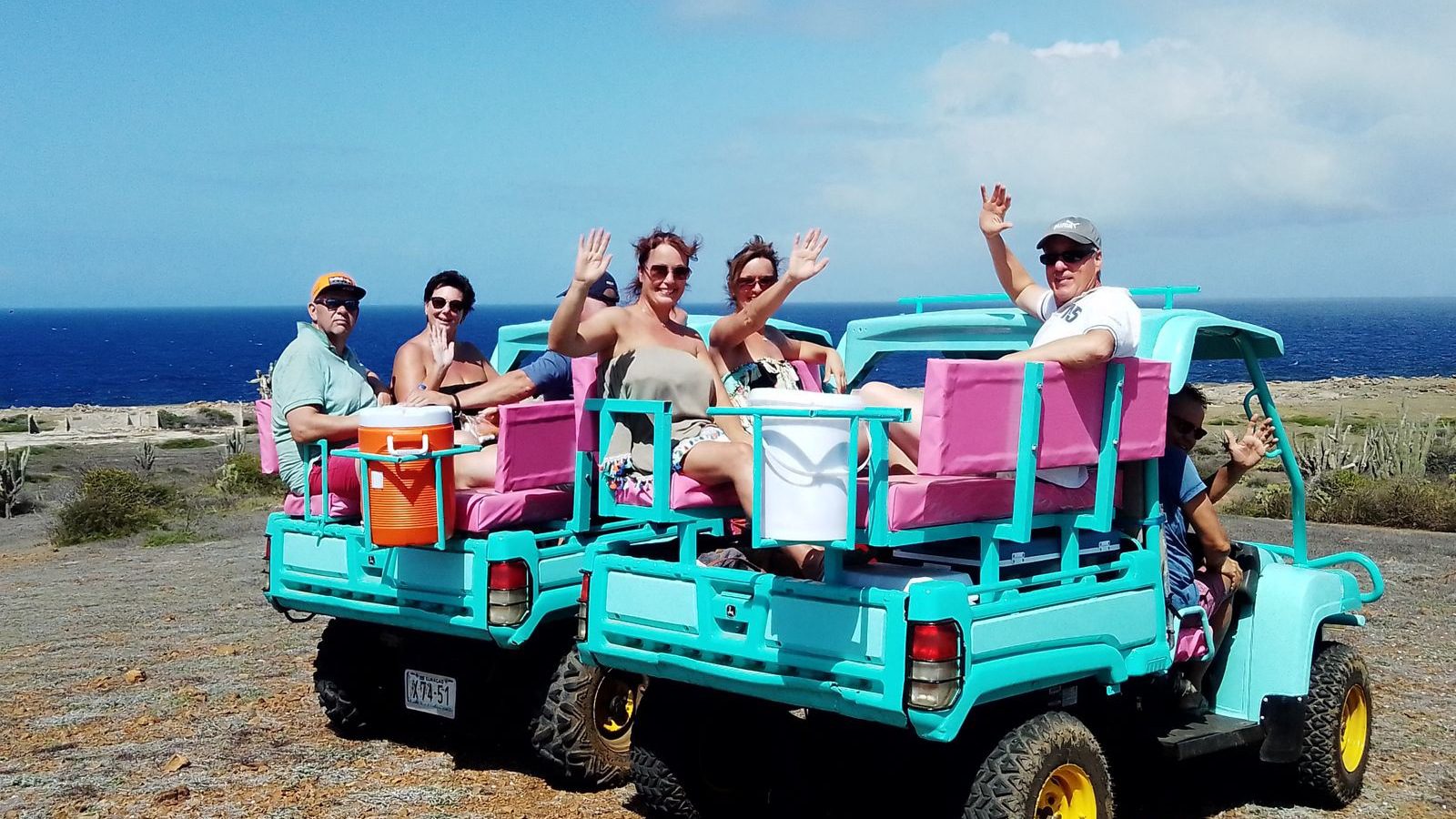 Banda Abou Tour con Gator en Curaçao