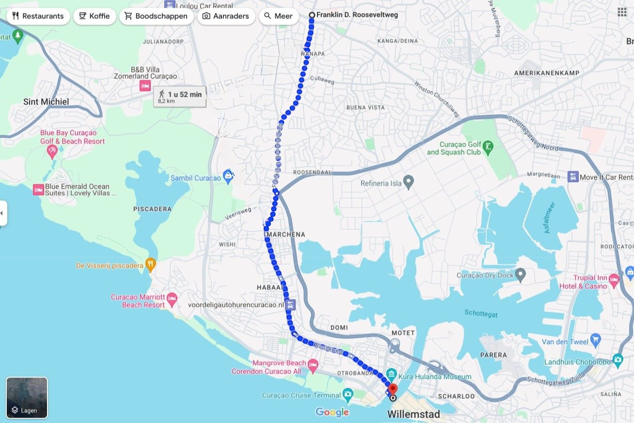 Curacao Carnaval 2024 route parades