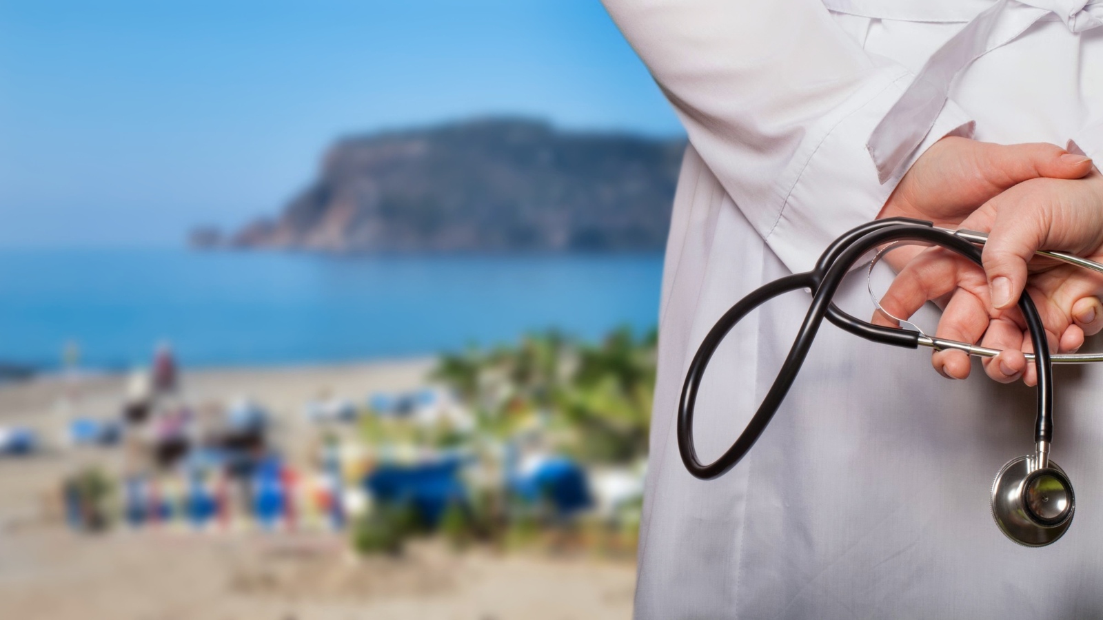 dokter strand Curacao medische zorg toeristen