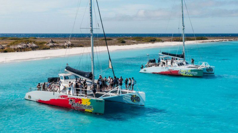 Klein Curaçao catamarán Irie Tours