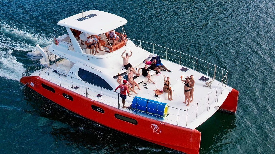 Luxe catamaran Klein curacao