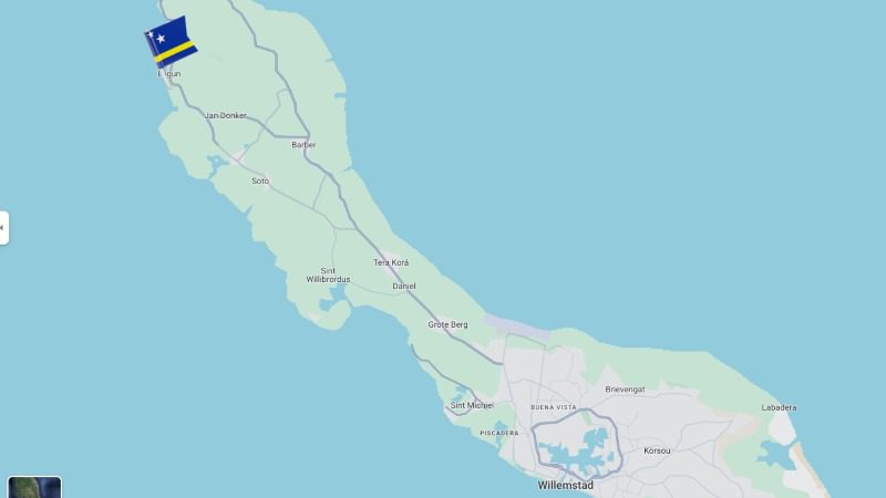 Playa Lagun Curacao strand | Google Maps