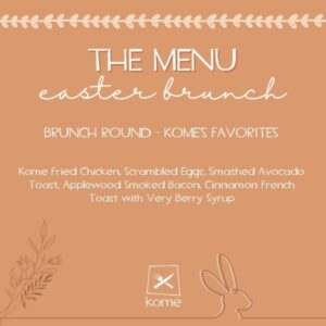 Almuerzo de Pascua Kome Curacao 2024