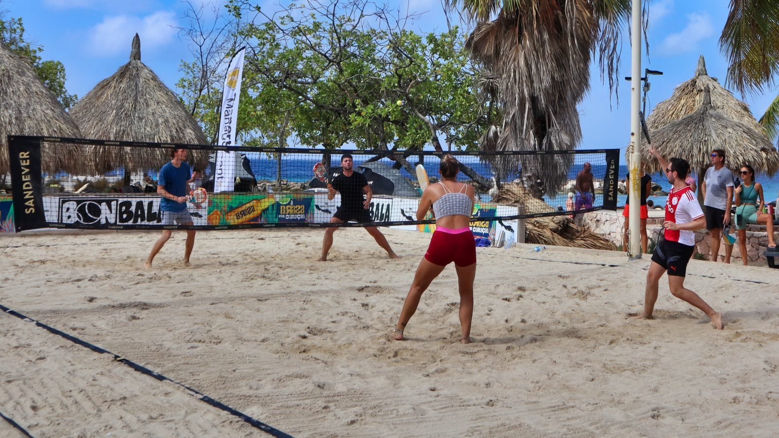 Beachtennis Curacao Jan Thiel