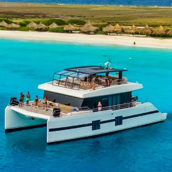 Klein Curacao Catamaran Yacht Gold Seahorse