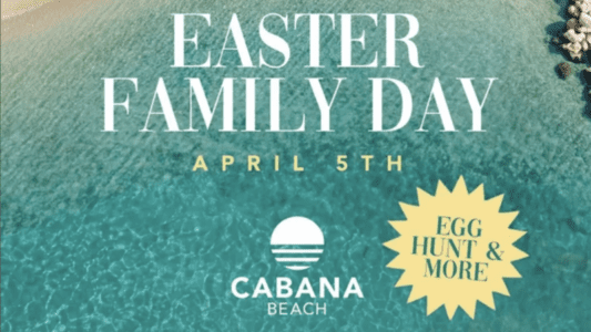 Pasen op Curacao (2026) 8 Cabana Beach pasen 2026