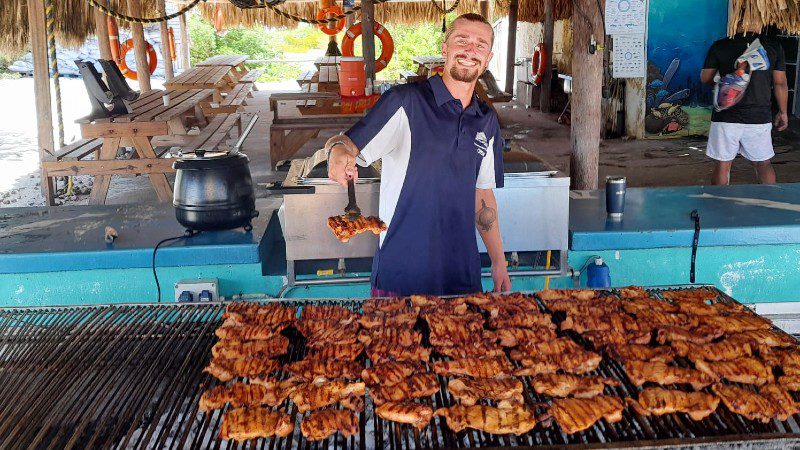 Klein Curacao | Mermaid 23 Mermaid Klein Curacao bbq lunch 800x450 1
