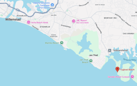 Tugboat Beach locatie 1