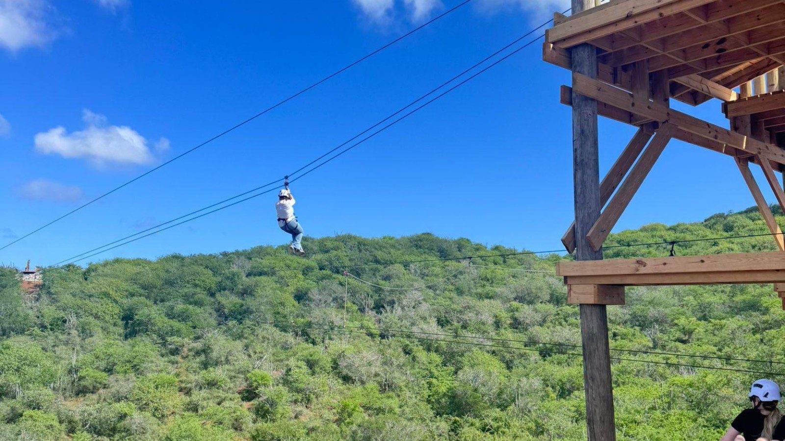 Zipline Curacao line 1