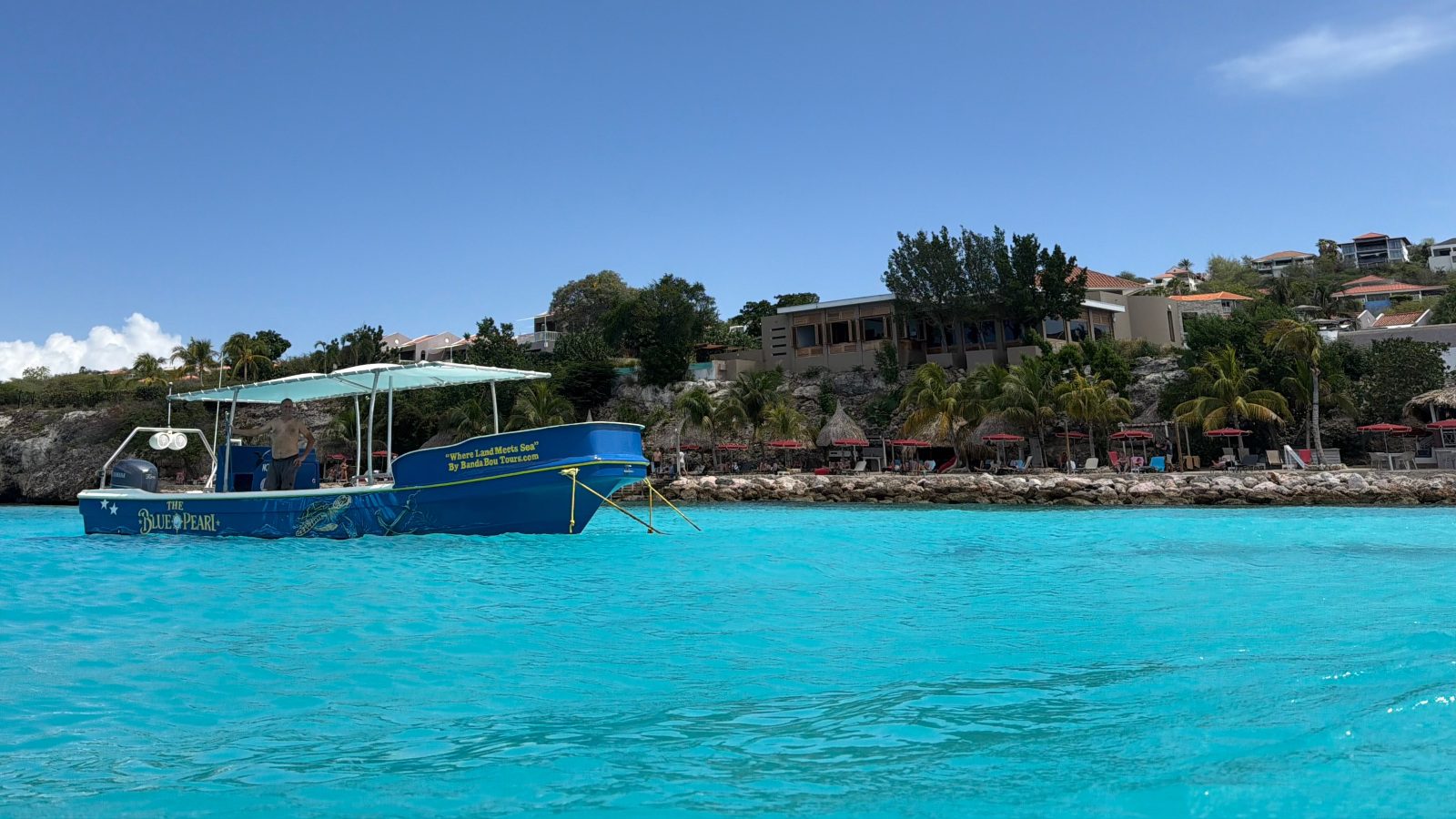 The Blue Pearl at Coral Estate, the starting point of the All-in-1 Tour